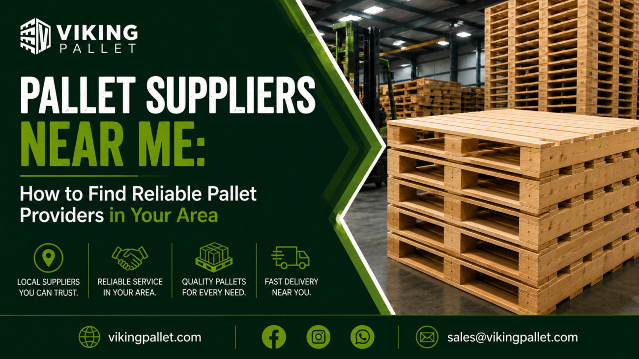 Pallet Suppliers Near Me How to Find Reliable Pallet Providers in Your Area