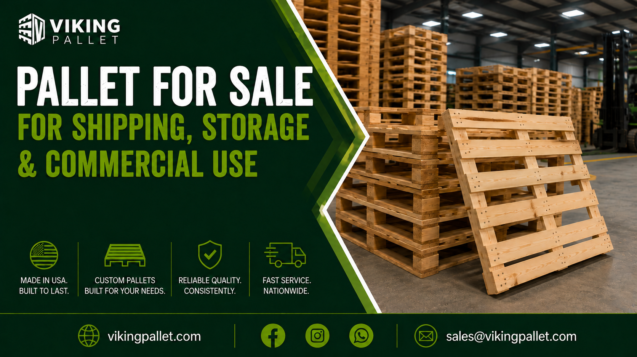 Pallet for Sale for Shipping, Storage & Commercial Use