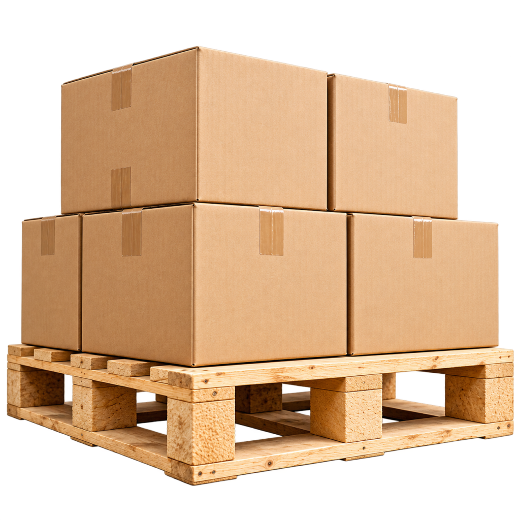 wooden pallets